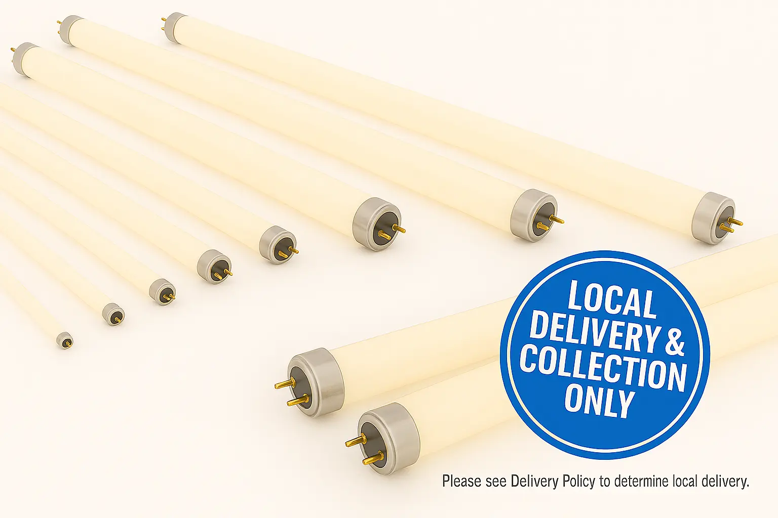 Tubes - Local Delivery or Collection 