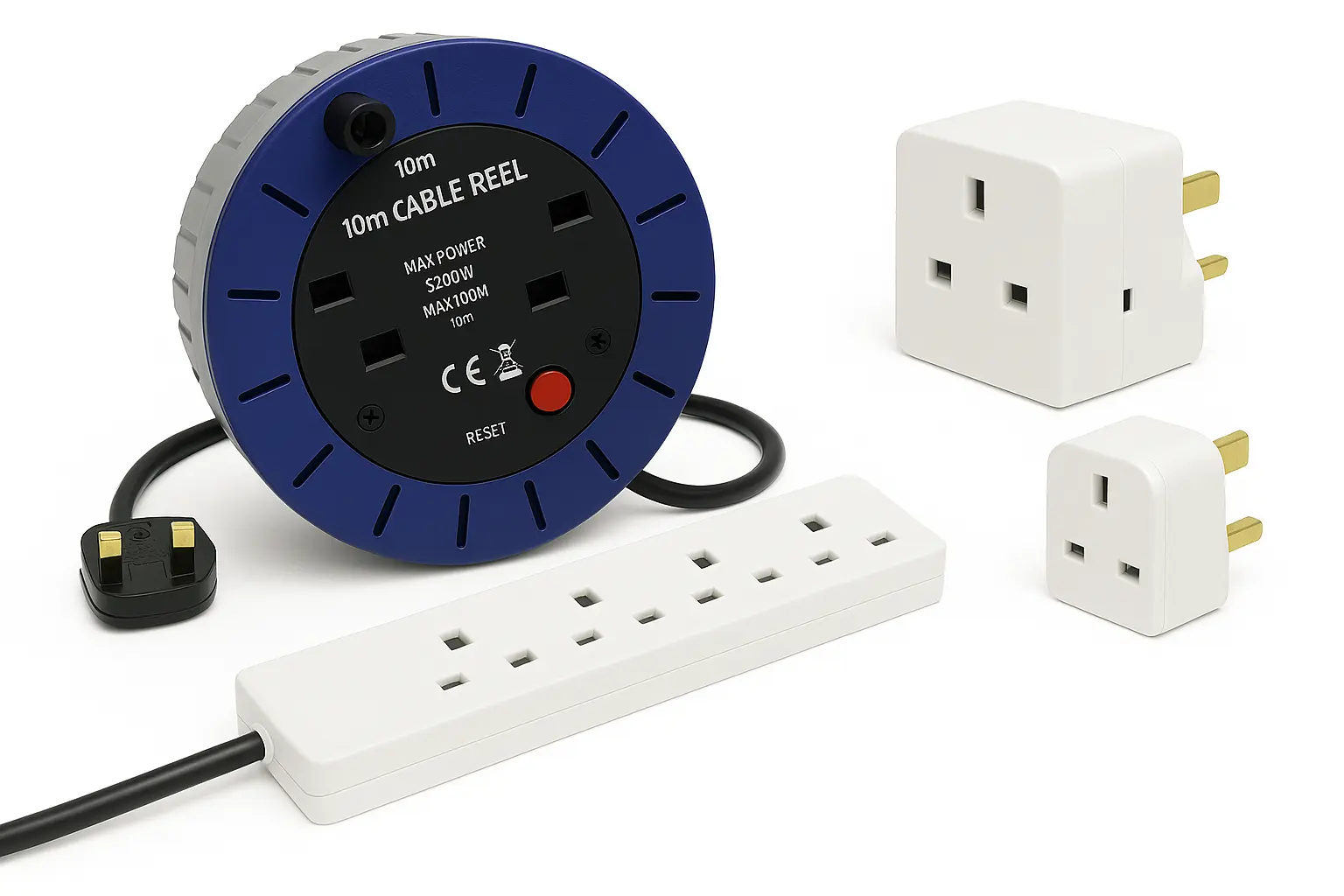 Extension Leads & Adaptors 