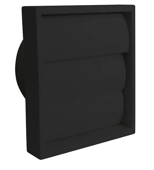 100mm Black Gravity Grille 
