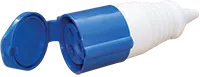ESR 16a 240V 3 Pin (2P+E) Blue Industrial Coupler  IP44 