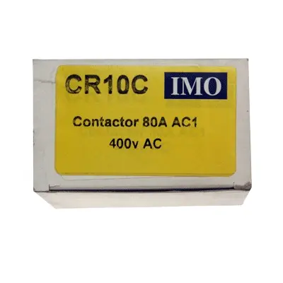 CR10C is a 80A 3 pole, 400VAC contactor.