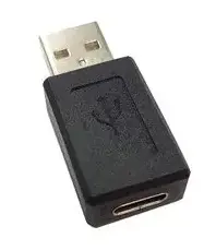 USB Adapter, USB Type C Receptacle, USB Type A Plug, USB 2.0, Pro Signal USB-C Adaptors