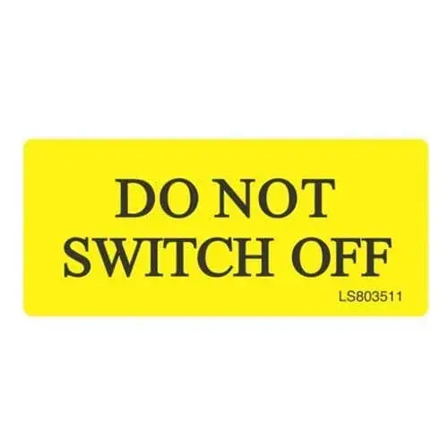 Do Not Switch Off
