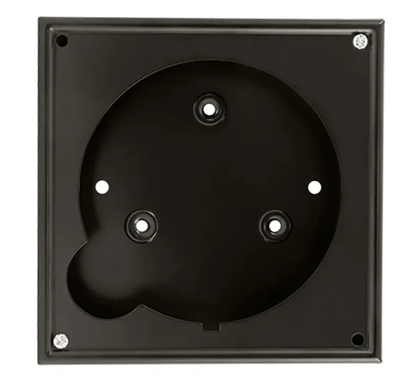 Designed for the Sangamo S250, Q550 and E850 models, the conduit box is for interior use and is made of pressed steel with a black enamel finish.