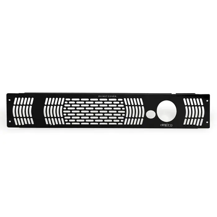 DeXpro Black Plinth Heater Colur Fascia