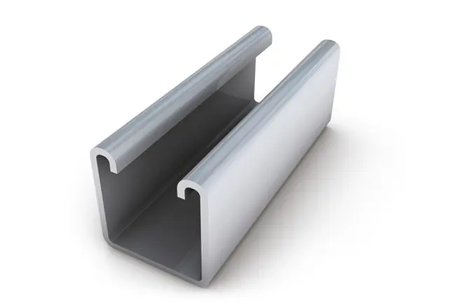 41mm x 41mm x 2.5mm Plain Channel Strut