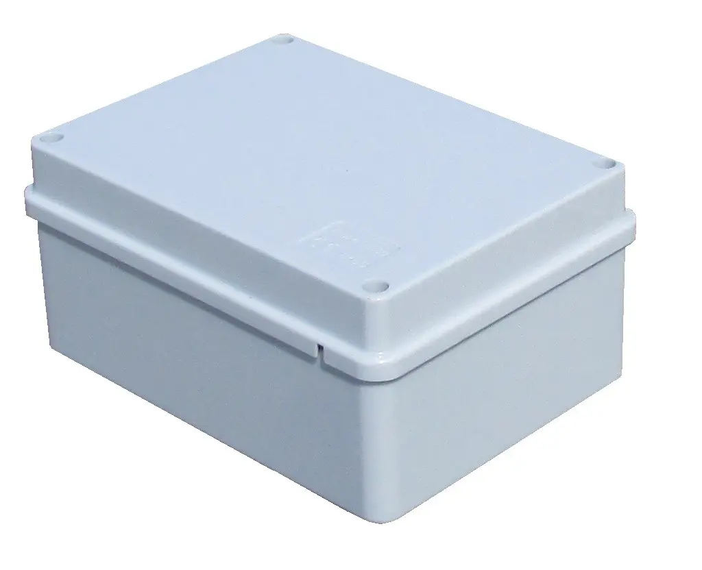 IP56 PVC Junction Box, Plain Sides with Stainless Steel Screws