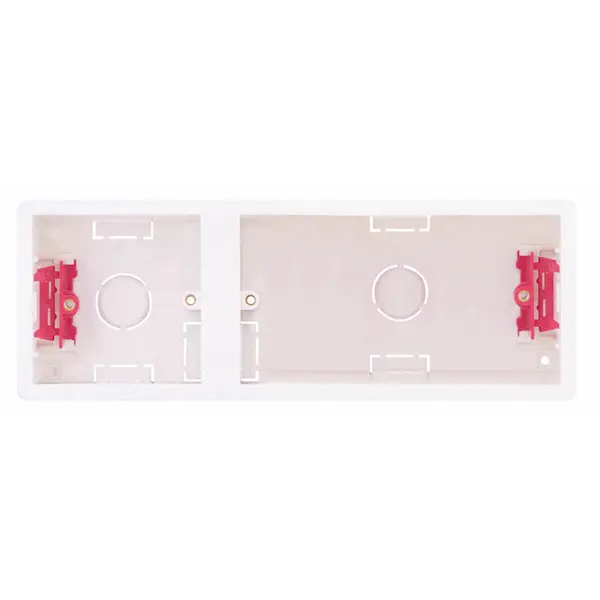 Selectric Square Edged 3 Gang Dry Lining Box – 35mm Deep – Dual (1 Gang + 2 Gang)