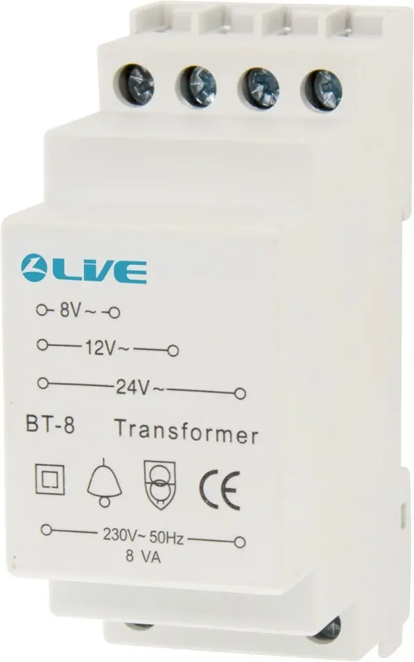 Live LBT-8 Bell Transformer 8V/12V/24V