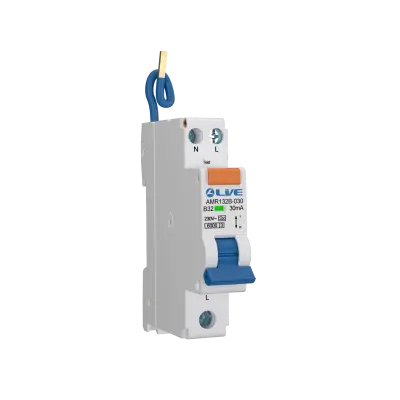 Single Module - Double Pole 32A B Curve 30mA Type A mini RCBO 