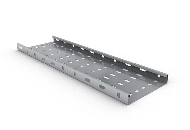 150mm Return Flange Medium Duty Cable Tray 25mm Deep 