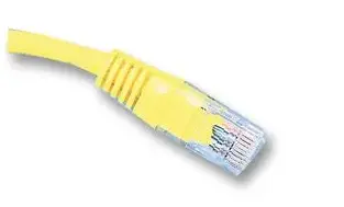 2m Yellow Cat5e Ethernet Patch Lead