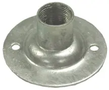 Dome Cover Galvanised Steel 20mm
