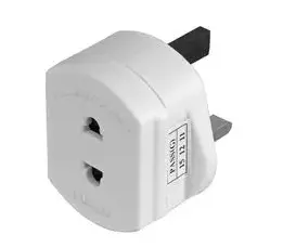 Shaver Adaptor 1A White