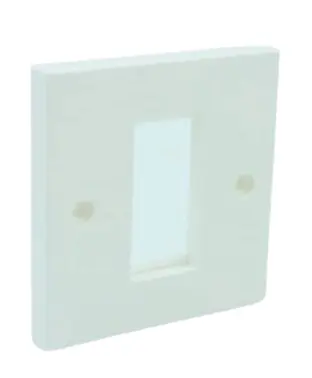 Single Flat Face Plate 