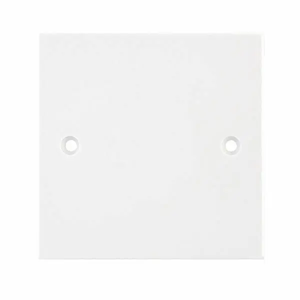 Selectric Square Edged  1 Gang Blanking Plate