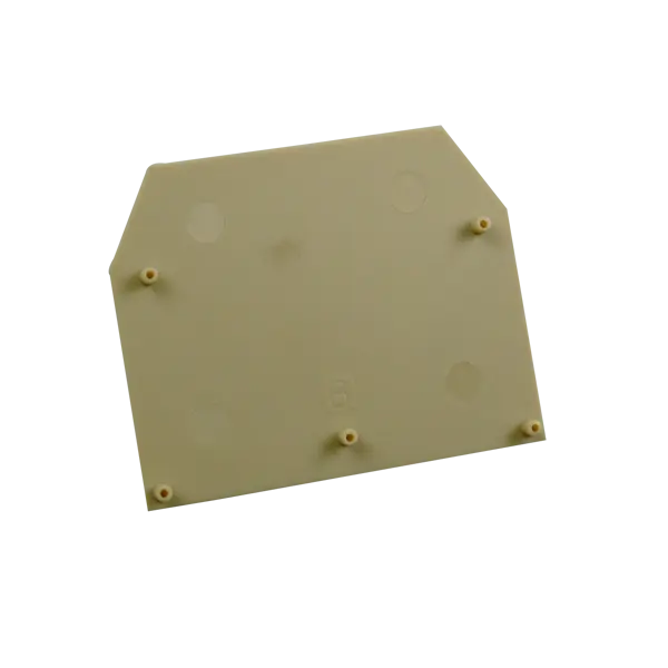 End Plate 16mm Beige
		 