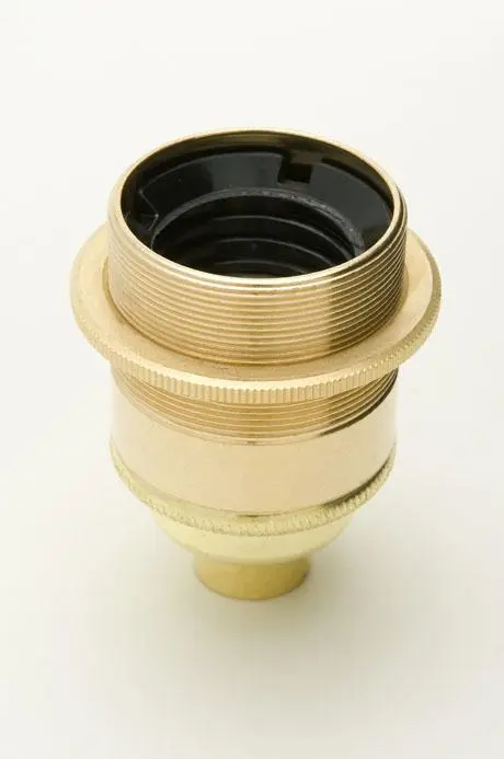 Edison Screw ES - E27 Brass Lampholder