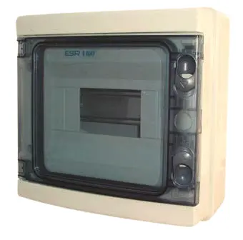 8 WAY IP65 MODULAR CONSUMER UNIT