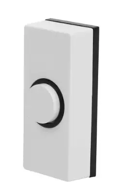 Friedland Sesame Bell Push White D814
