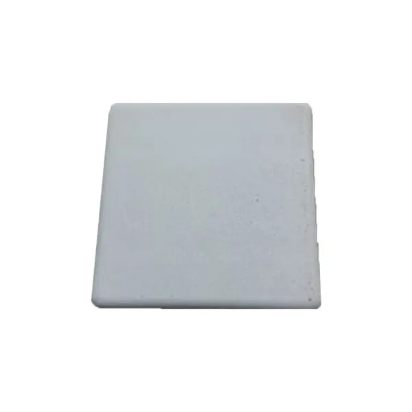 41x41 White PVC Channel End Cap  