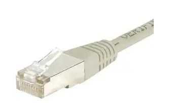 1m Grey Cat5e Ethernet Patch Lead