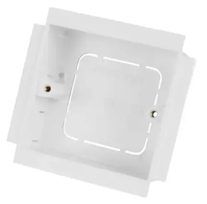 Marco 25mm 1 Gang Socket Box White