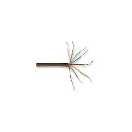 8 Core TCCA Type 3 Alarm Cable Cable Brown PVC (Cut Length Sold By The Metre) 