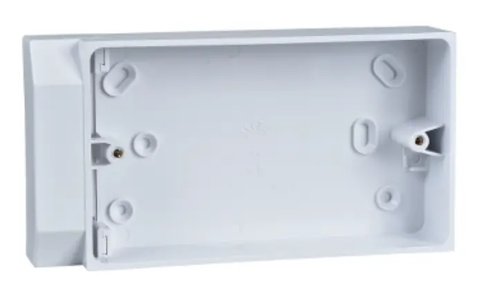2 Gang - Side Entry - Breakaway Mounting Box