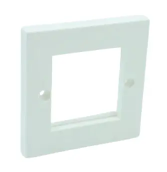 Single Flat Face Plate 