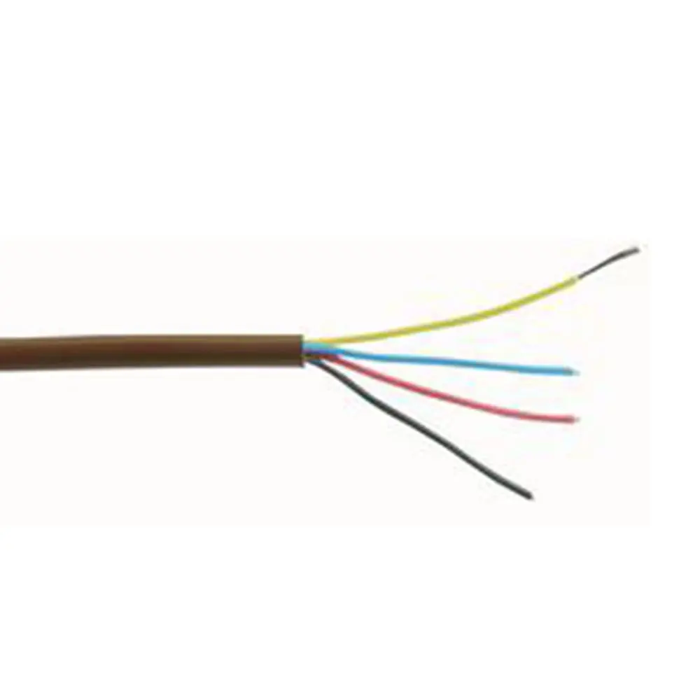 4 Core TCCA Type 3 Alarm Brown PVC (Cut Length Sold By The Metre) 