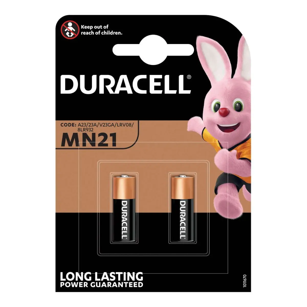 Duracell MN21 12V Alkaline - Pack of 2 