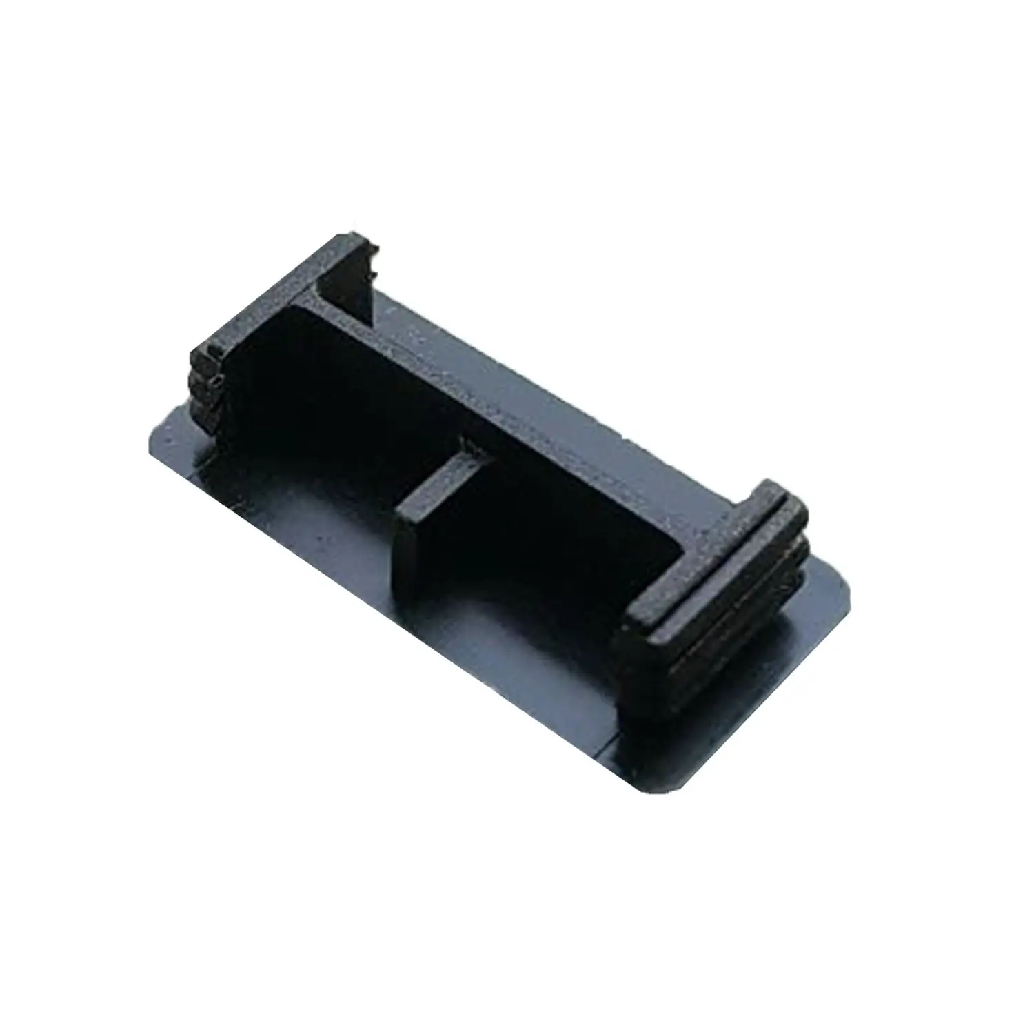 41x21 Black PVC Channel End Cap  