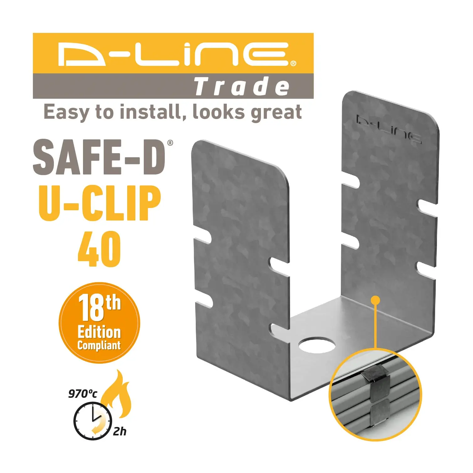 Safe-D U-Clip 40