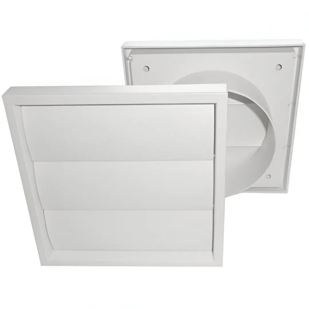 100mm White Gravity Grille 