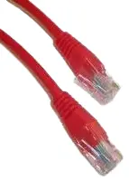 5m Red Cat5e Ethernet Patch Lead