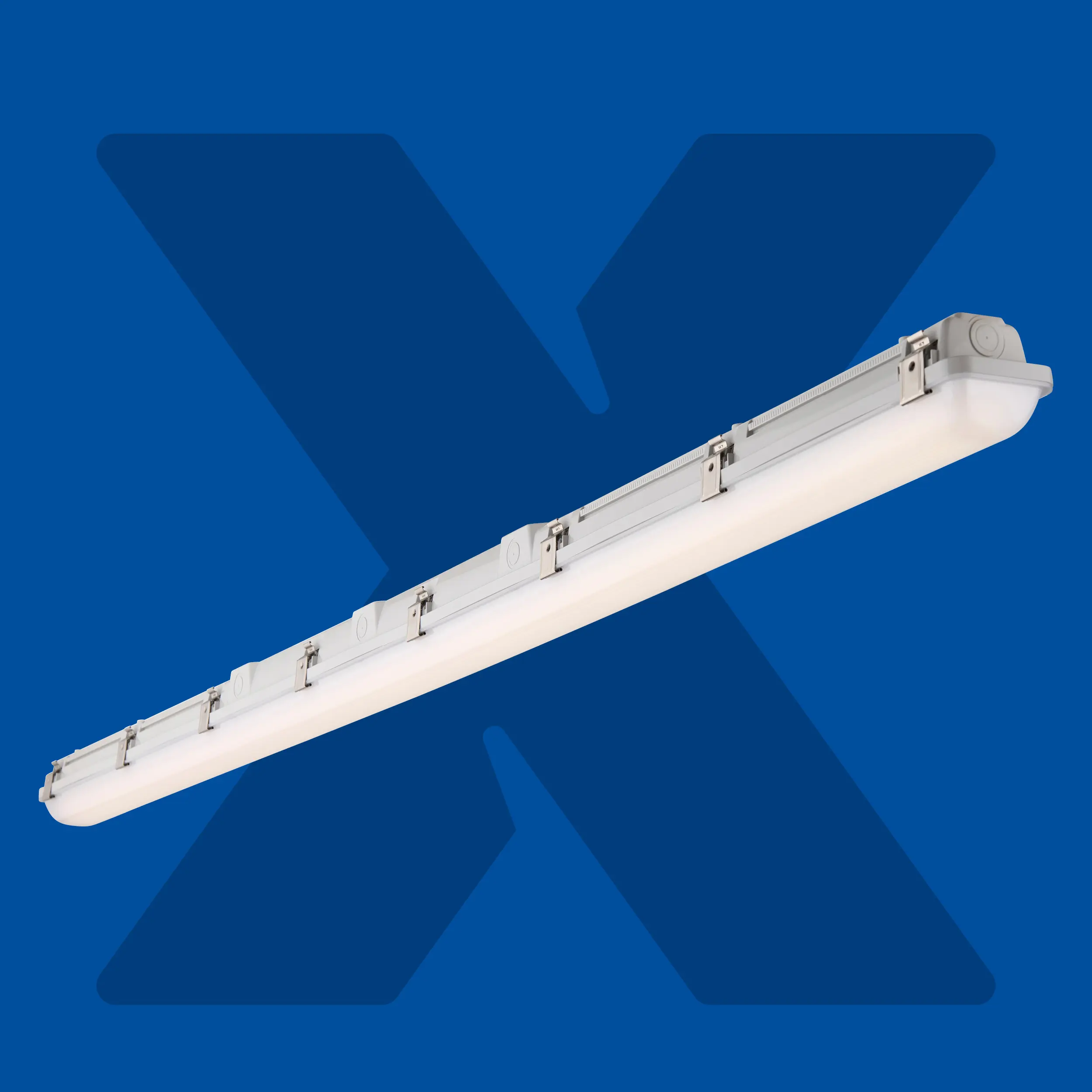 Saxby LinX65 LED Tri-Proof Batten | 5ft CCT | 26W/34W/43W/50W | X-Series