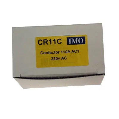 CR11C is a 110A 3 pole, 230VAC contactor.