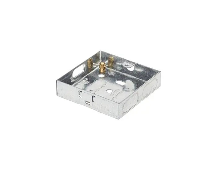 Switch &amp; socket box Steel 1G 16mm