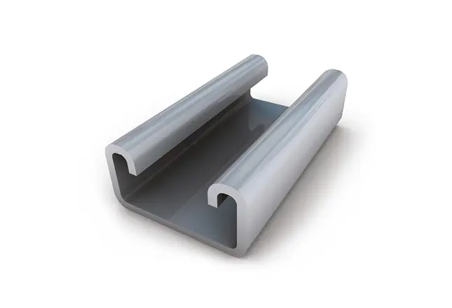 41mm x 21mm x 2.5mm Plain Channel Strut