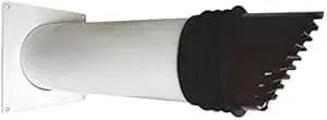 High Rise Through Wall Extractor Fan Duct Installation Kit 100mm Brown