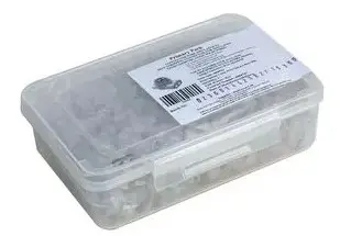 Gel/Jelly Filled 8A Type Crimp Connectors, 2-Way, Clear, 500pk