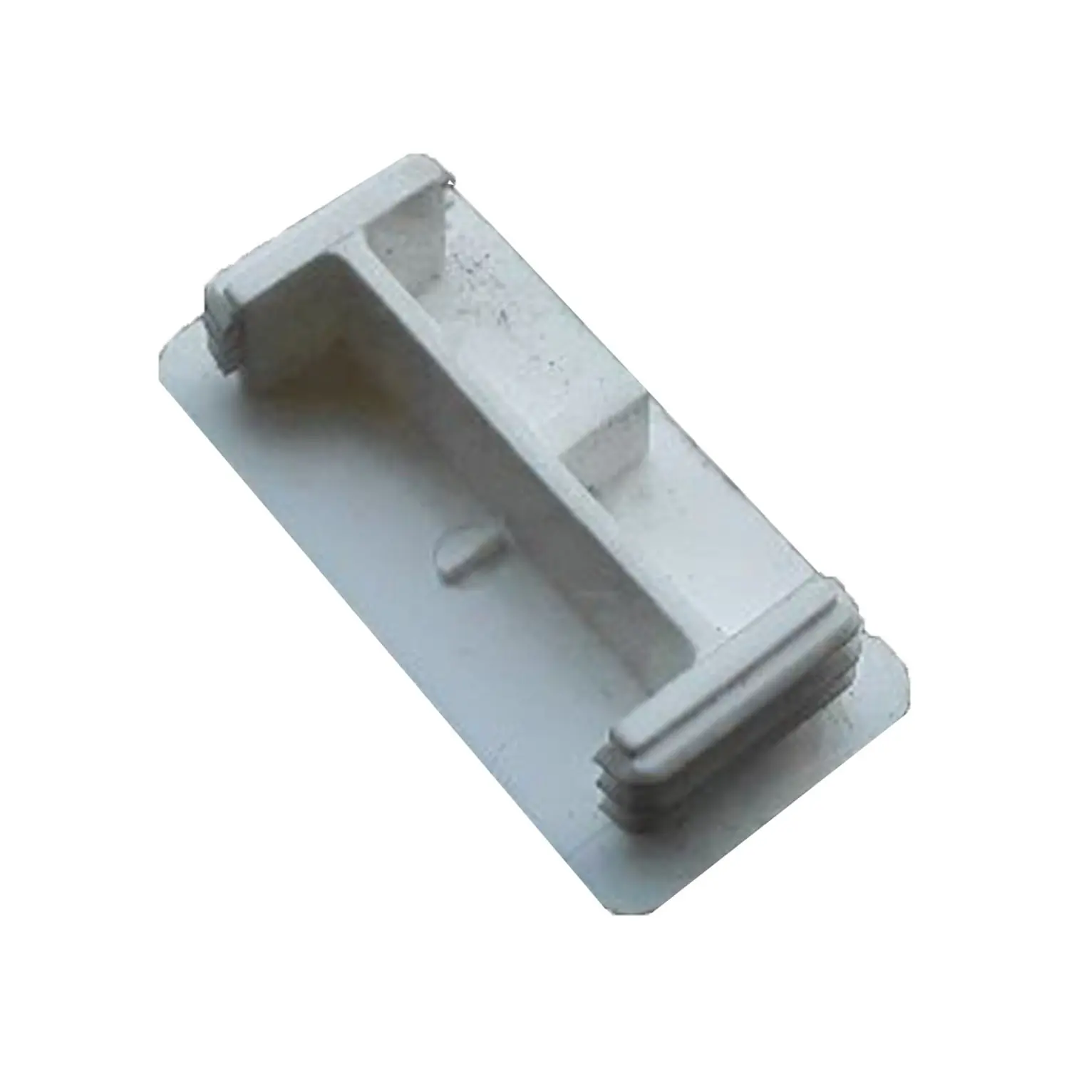 41x21 White PVC Channel End Cap  