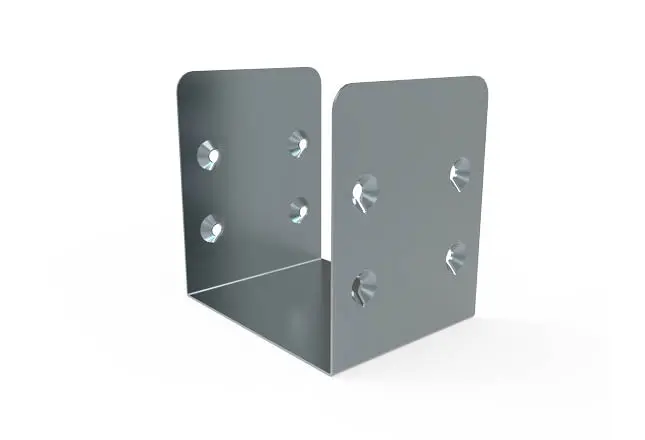 50mm x 50mm Coupler for Galvanised Trunking
