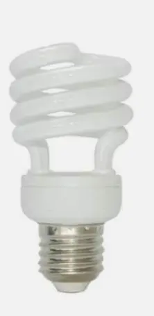 BELL 04938 Energy Saver 15W = 75W ES E27 Spiral CFL Daylight 