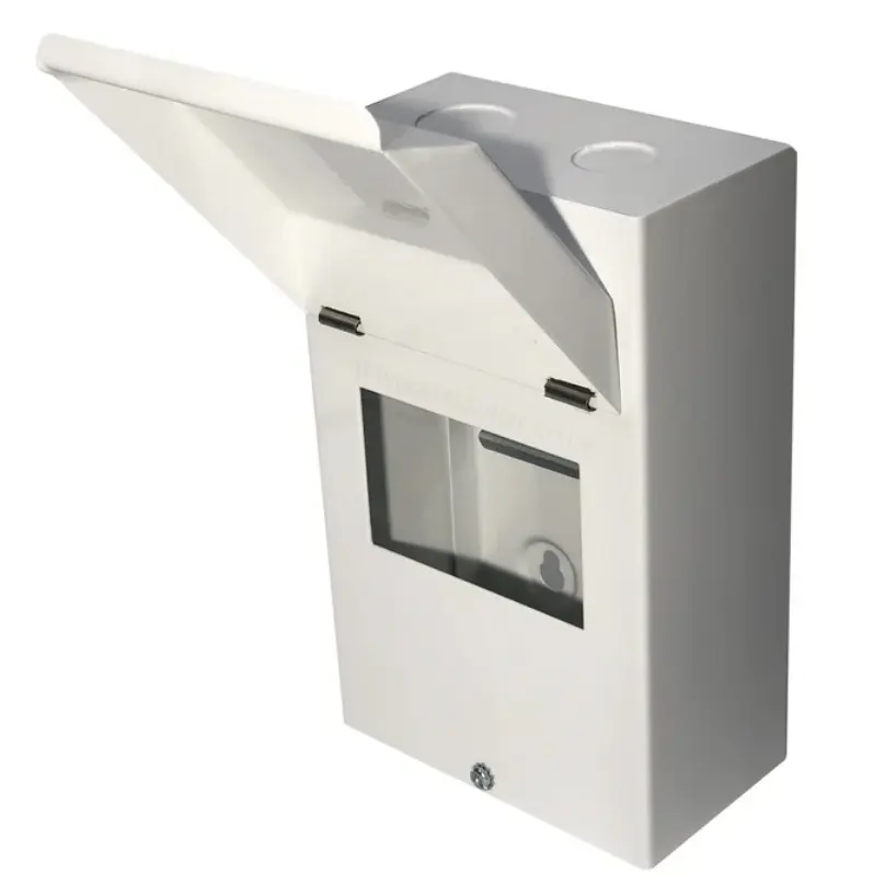 4 Module Metal Enclosure c/w Lid