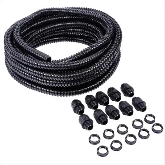 25mm Black Flexible Conduit Contractor Pack – 10 metres 