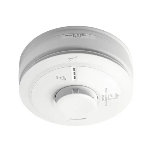 Multi-Sensor Fire Alarm. 230V with 10 Year Rechargeable Lithium Back-up. AudioLINK. SmartLINK upgradeable