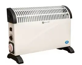 2kW Convector Heater with 24Hr Timer, White
