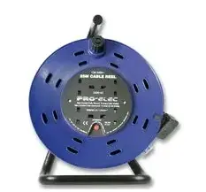 4 Gang Mains Extension Cable Reel, 25m
